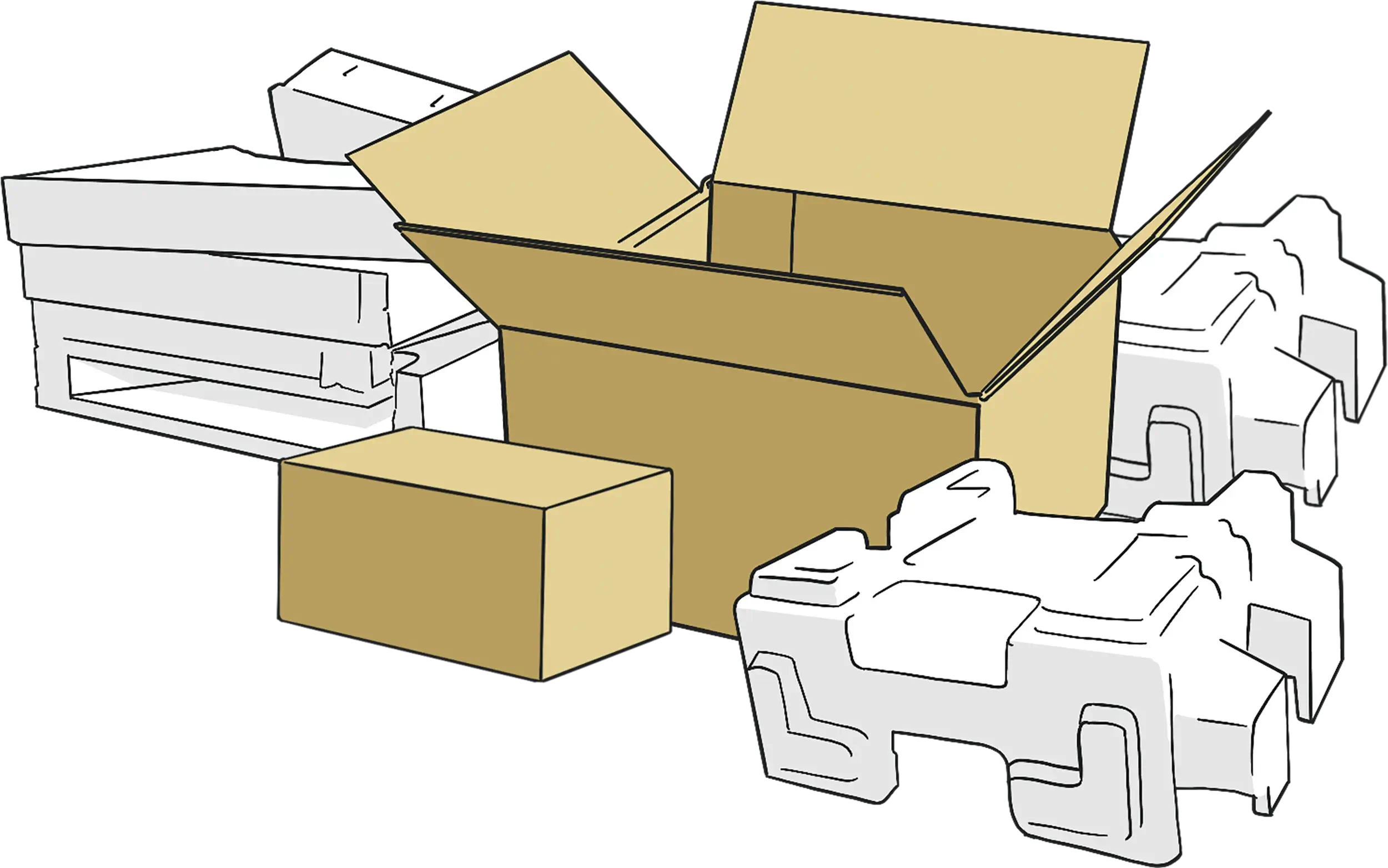 Verpackungsentsorgung